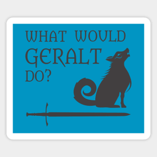 WWGD: What Would Geralt Do? Magnet